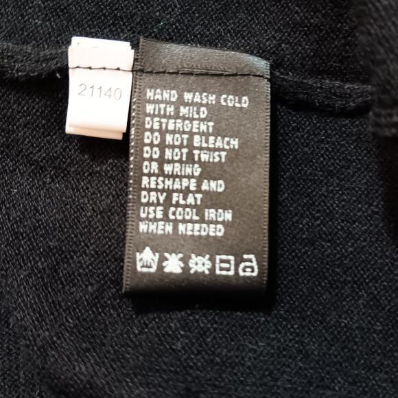 NEW AUGUST SILK Lightweight Sweater Top Cotton‎ Blend Size XL Colorblock Green - Picture 7 of 9